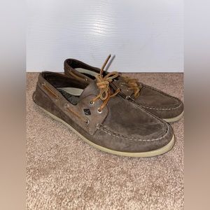 Men’s leather Sperry boat shoe, sz 11W